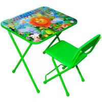 Комплект детской мебели Тропики, каркас зеленый НСС-З5