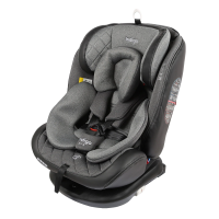 Автокресло Indigo  AERO ST-3 0-36 кг Isofix, 360 градусов  Серый