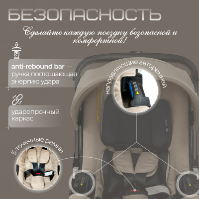 изображение Коляска-автокресло BubaGO Mirco 4 в 1