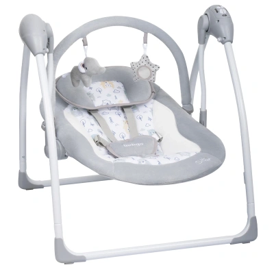 Качели электронные Indigo STAR Light  Серый