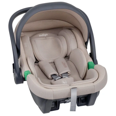 Автокресло Indigo MINKY I-SIZE 0 - 13 кг, 40 - 87см  Бежевый