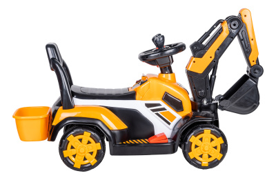 Детский электромобиль экскаватор SR9936 оранжевый