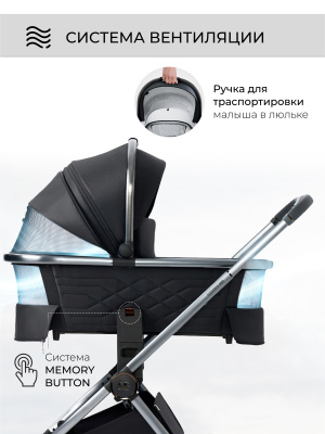 изображение Детская коляска Sweet Baby Elegante 2 в 1