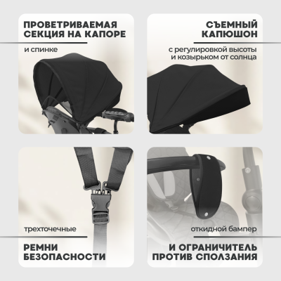 изображение Велосипед-трансформер 6 в 1  BubaGO Dragon